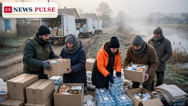 Melania Trump Ceasefire Brings Hope to Oleshky as Ukraine Aid Mission Begins