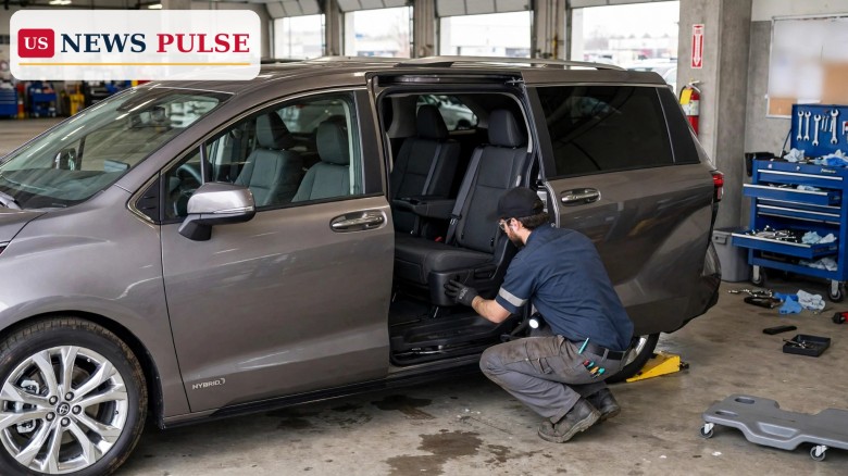 Retiro de Toyota Sienna: 228.367 híbridas retiradas por riesgo en respaldos