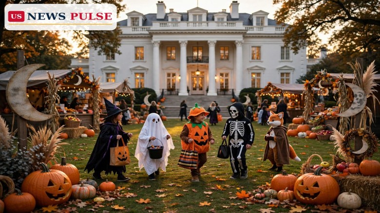 White House Halloween: Trump and Melania Host South Lawn Trick-or-Treat