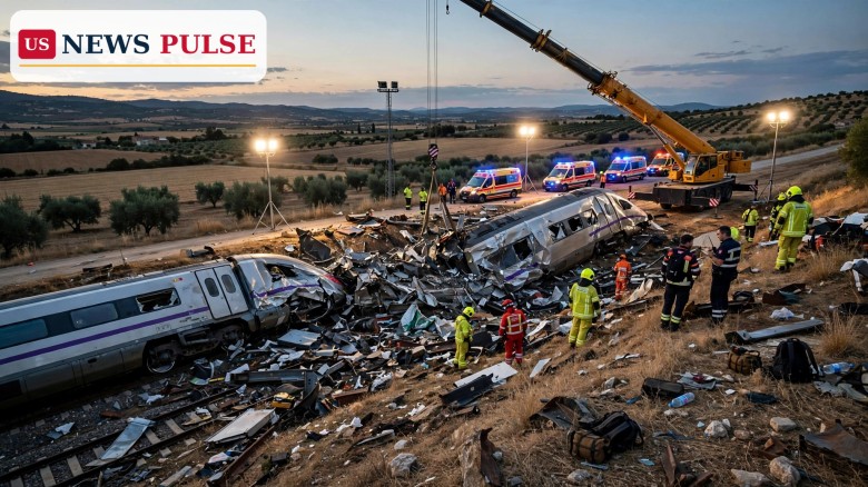 Spain Train Crash Kills 68 as High-Speed Trains Collide South of Madrid