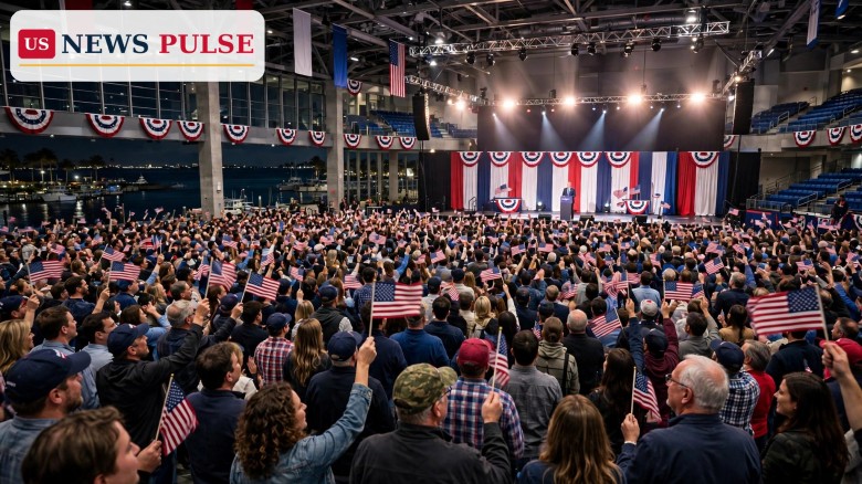 Mitin de Trump en Daytona Beach: 9.000 personas en el Ocean Center