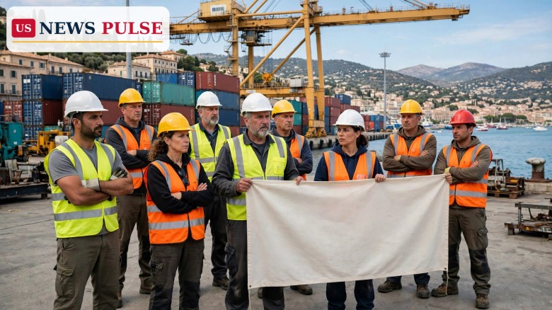 Global Dockworkers Strike Hits 113 Ports in 22 Countries Over Arms Shipments