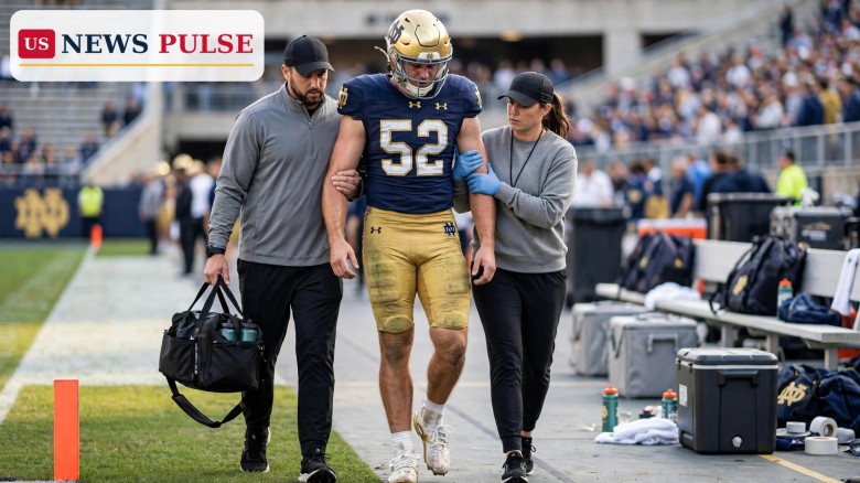 Lesión de Drayk Bowen: el capitán de Notre Dame, casi fuera de la temporada